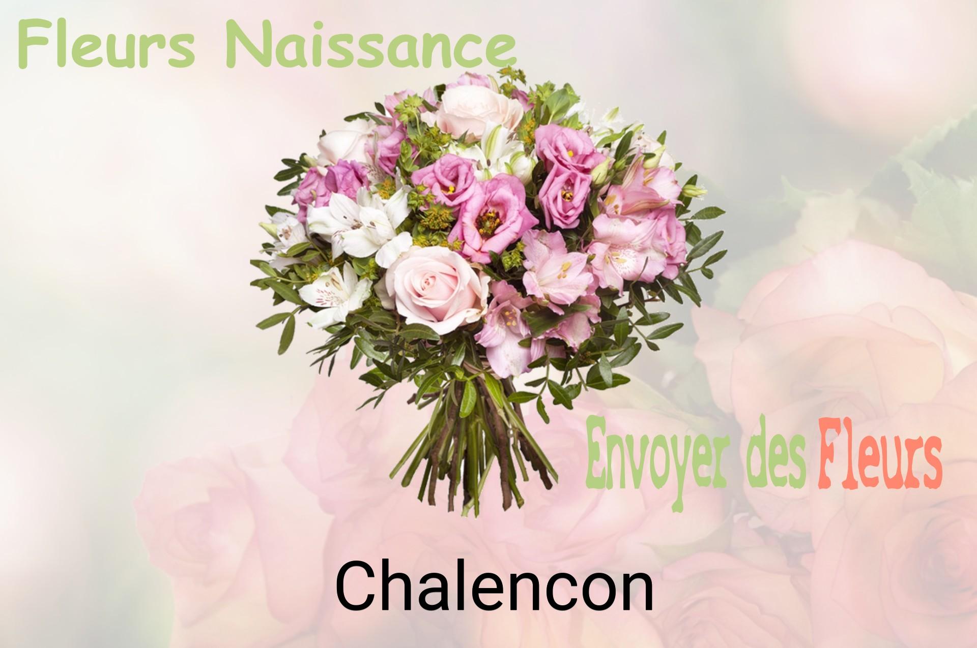Bouquet de fleurs de naissance livré à Chalencon